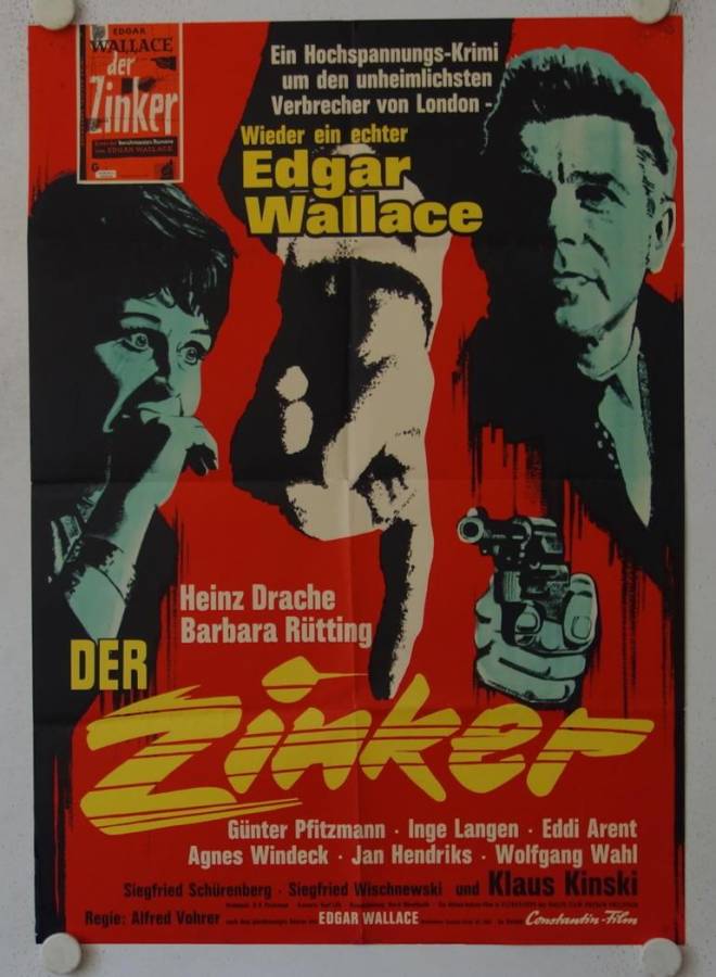 Der Zinker originales belgisches Filmplakat